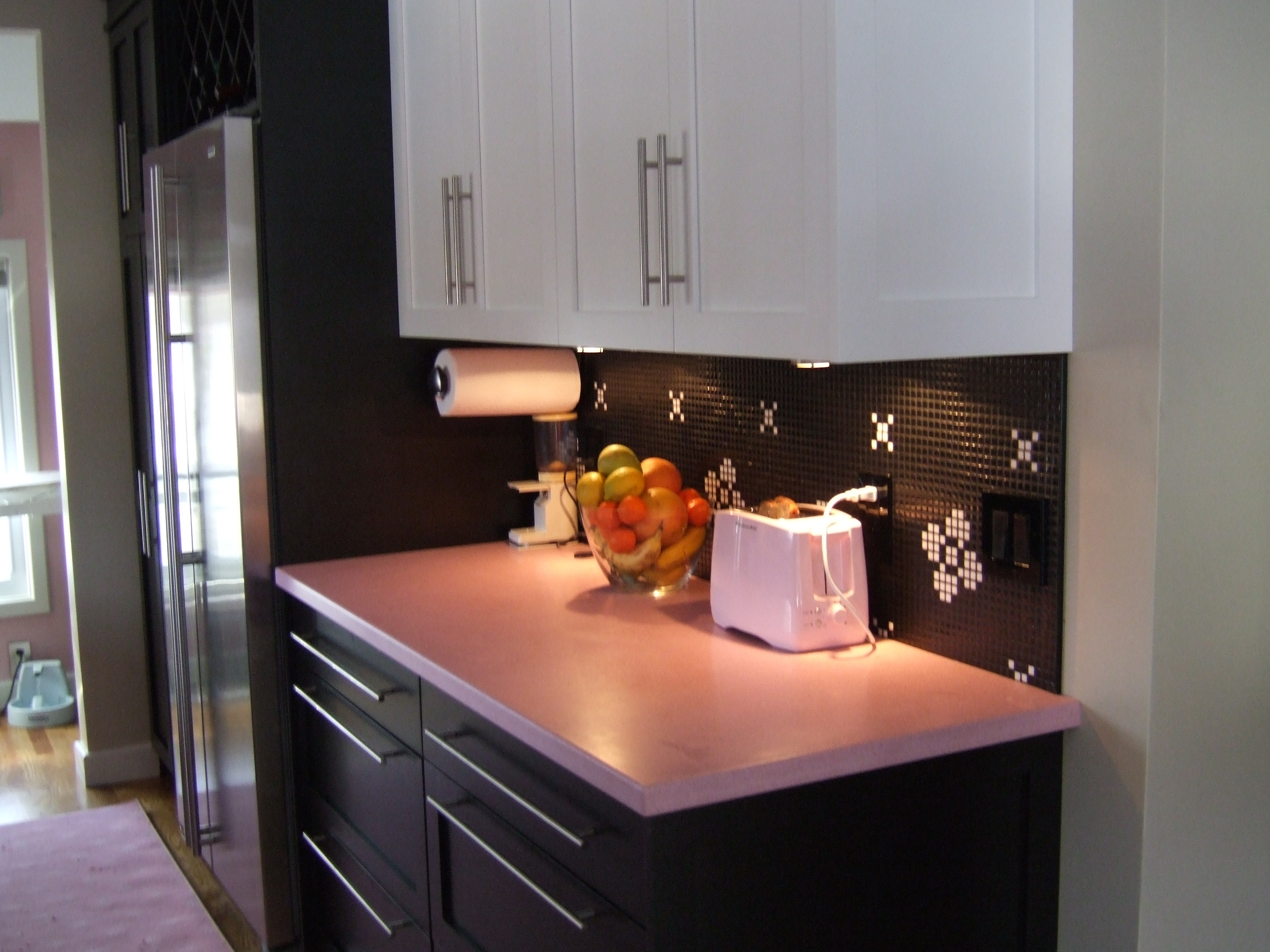 pink durat kitchen